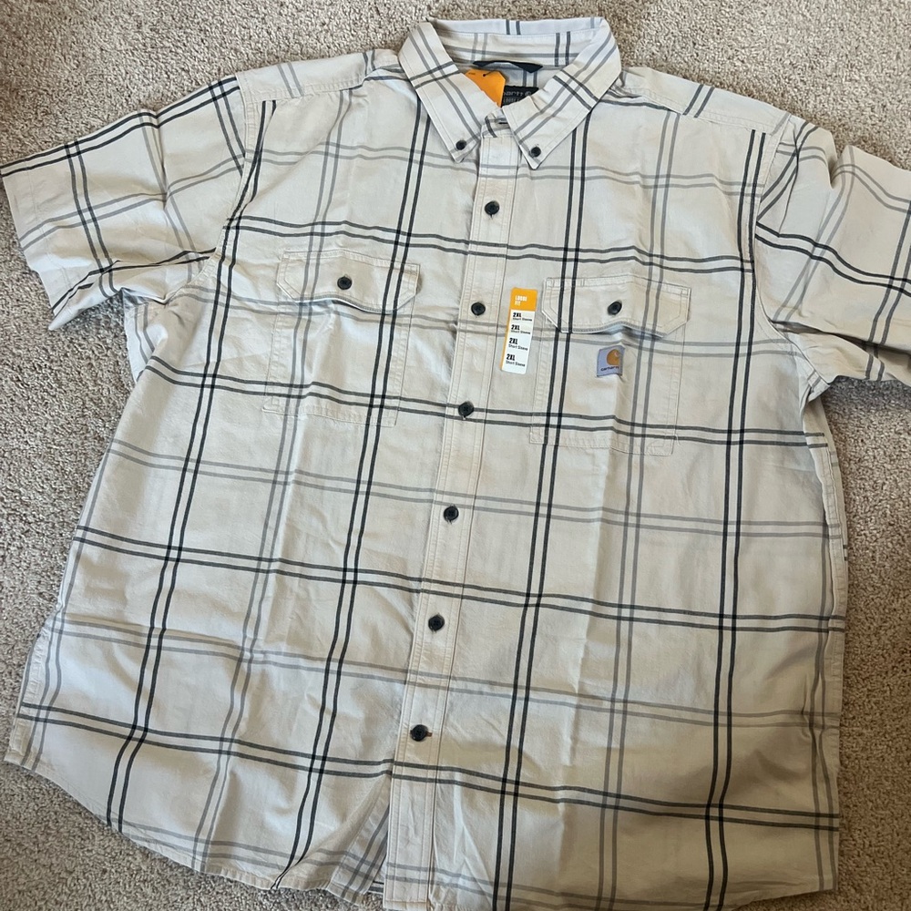 NWT Carhartt Plaid Shirt